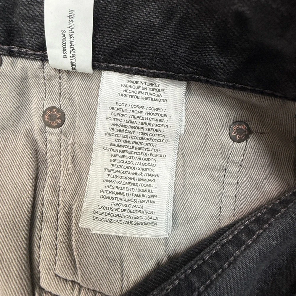 Polo Ralph Lauren Mens 32x34 Jeans Black Vintage Classic Fit 100% Cotton NEW